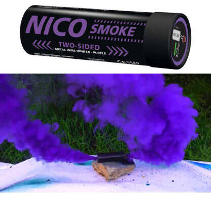 Rookfakkel tweezijdig violet